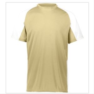 Augusta Sportswear Shirt Tan White Medium